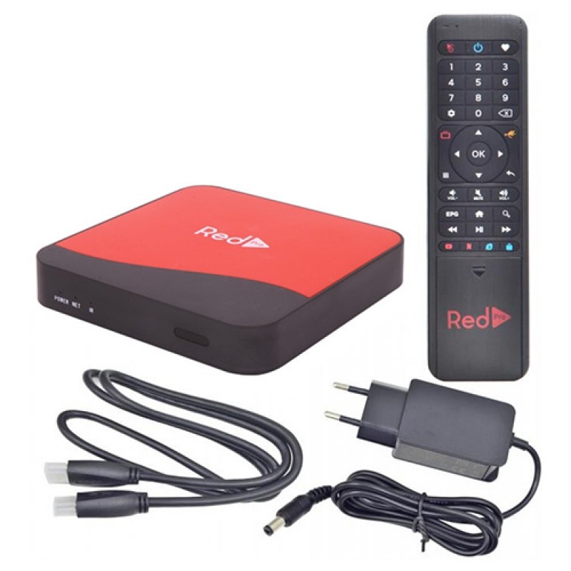 Receptor Red Play Redstick 2 4K Ultra HD com Wi-Fi - Preto - BondOfertas
